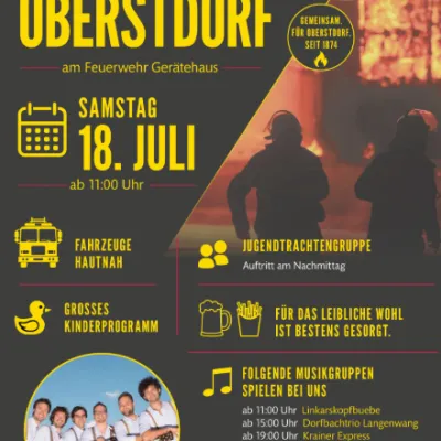 Feuerwehrfest in Oberstdorf