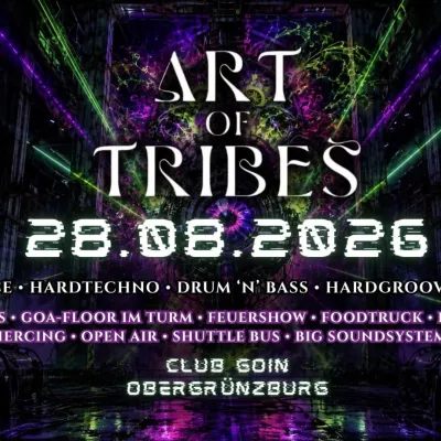 ART of TRIBES im Club GoIn Obergünzburg