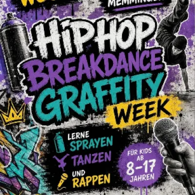 HipHop Graffiti Week im Jugendhaus Memmingen