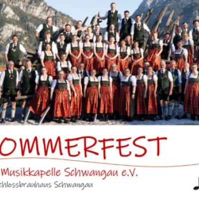 Sommerfest der Musikkapelle Schwangau