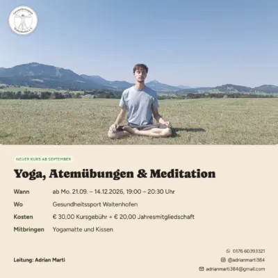 Yoga und Meditation in Waltenhofen