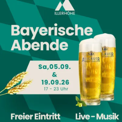 Bayerische Abende im Restaurant Illerhöhe Kempten
