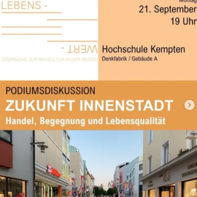 Zukunft Innenstadt an der Hochschule Kempten