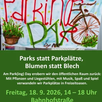 Park(ing) Day in der Bahnhofstraße Kempten