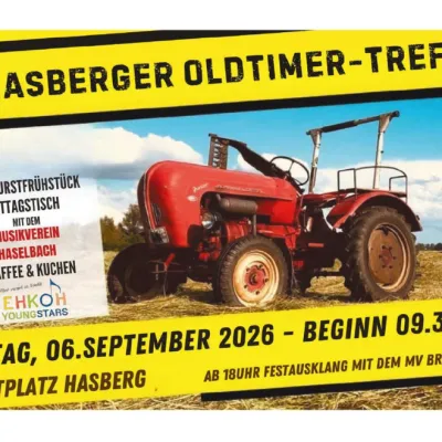 Oldtimer-Treffen auf dem Festplatz Hasberg
