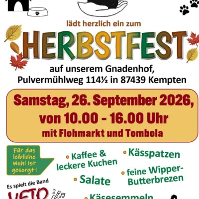 Herbstfest auf dem Gnadenhof in Kempten