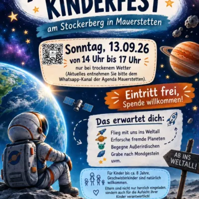 Astronauten-Kinderfest am Stockerberg