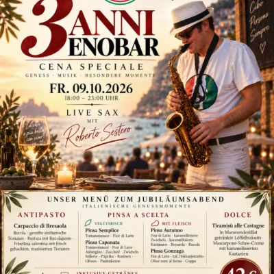 Jubiläumsabend in der EnoBar