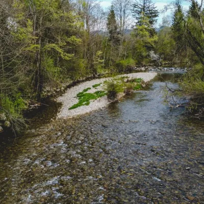 Wildes Wasser an der Unteren Argen bei Isny