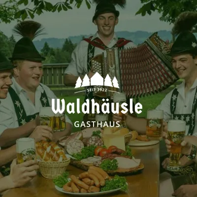 Grillfest im Waldhäusle hinter Waltenhofen
