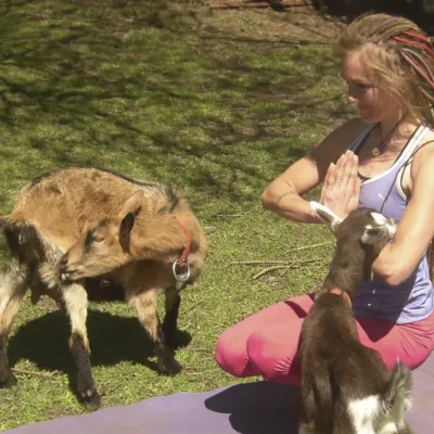 Ziegenyoga für Kinder in Kraftisried