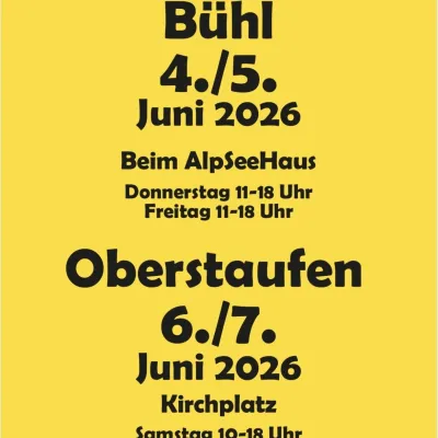 Kunsthandwerkermarkt in Bühl am Alpsee