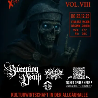 CamboMetal X-Mas Vol. VIII in der Allgäuhalle in Kempten