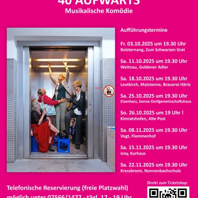 40 Aufwärts - eine musikalische Komödie in Vogt