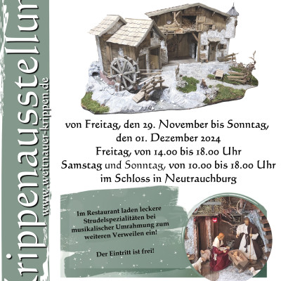 Weitnauer Krippenausstellung im Schloss Neutrauchburg