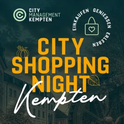 City-Shopping-Night in der Kemptener Innenstadt