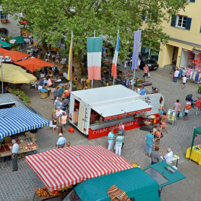 Wochenmarkt in Leutkirch