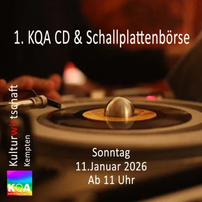 Schallplatten- & CD-Börse im KQA Kempten