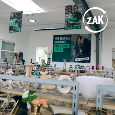 Einblick ins ZAK Kaufhaus Kempten