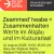 „Zeammed heabe" in Kempten