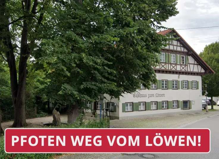 Stoppt den Abriss des Löwen in Lauben!